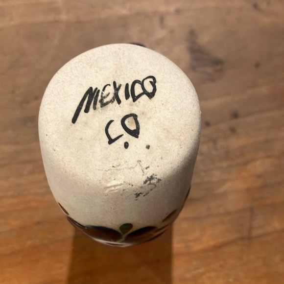 Collectible Puerto Vallarta Mexico handmade earthenware Shot Glass - Picture 5 of 5